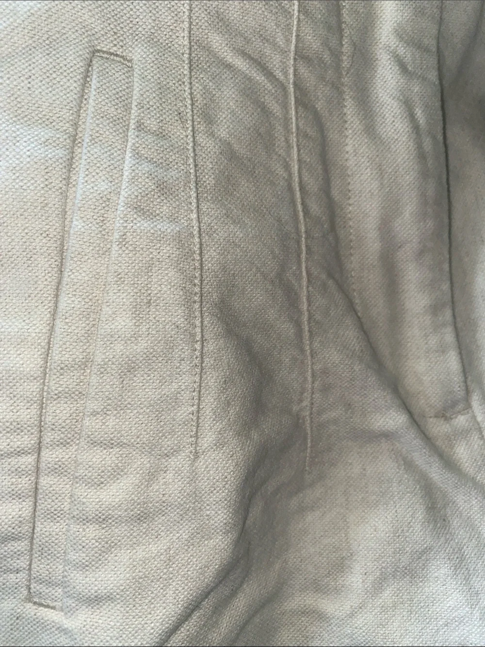 Zara high-Waist Wide-Leg  cotton linen blend  24” inseam for a cropped leg